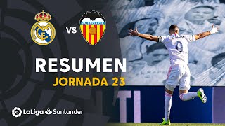 Resumen de Real Madrid vs Valencia CF 20 [upl. by Ynnelg]