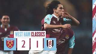 West Ham 21 Fulham  Ferdinand amp Benayoun Stunners Clinch The Win  Classic Match Highlights [upl. by Oyek218]