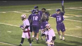 Middleton Beats Waunakee In Boys Lacrosse [upl. by Oiramal]