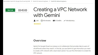 Creating a VPC Network with Gemini [upl. by Geralda596]