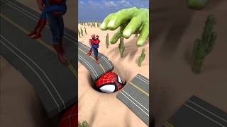 GTA V Ride Spidey Boys via With spiderman pit Below Hulks hand ll spiderman shorts gta [upl. by Burlie106]