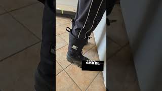 SOREL sorel winter suckssomuch tankonfeets boots business snapchat comedy [upl. by Sivet]