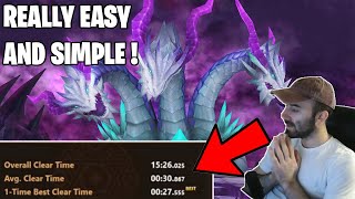 EASIEST WAY TO DO 30 SEC SOLO R5 IN SUMMONERS WAR [upl. by Arianie]