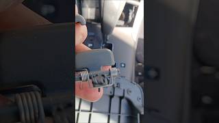 howto fix broken latch center console hyundai automobile repair [upl. by Cointon920]