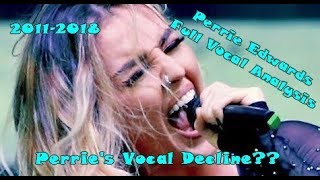 Perrie Edwards  Complete Vocal Analysis  Best and Worst Vocals over the Years [upl. by Euqinahc823]