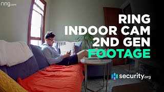 Ring Indoor Cam 2nd Gen Video Quality  Sample Recordings [upl. by Pontius]