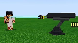 HID Turret Vs SCP076 in Minecraft PE [upl. by Crysta]