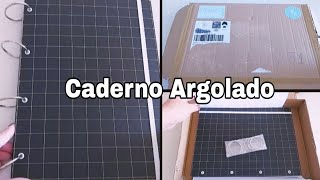 Caderno Argolado 🍃🍃🍃 materialescolar caderno [upl. by Liddy]