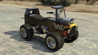 GTA V  nagasaki blazer location  gameplay Trevors ATV [upl. by Bonina385]