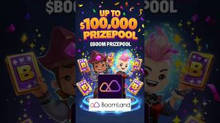 BoomLand 1000000 Dollars Play to Airdrop in Hindi [upl. by Arlyne]