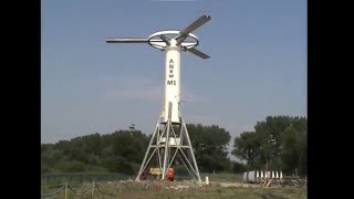 VAWT 200kW Vertical Wind Turbine Installation [upl. by Nitnert296]