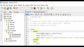 How to pass data from HTML to Java Servlet [upl. by Ettenahs]