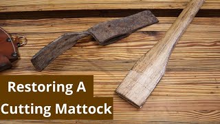 Restoring and Handling A Cutting Mattock [upl. by Ave]