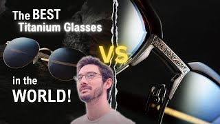 The BEST Titanium glasses in 2024 Masunaga vs Reykjavik Eyes frames comparison [upl. by Iam644]