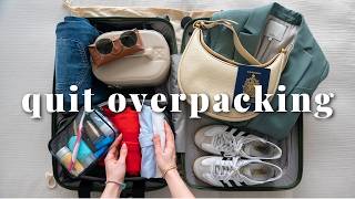 I learned to pack like a PRO with this EASY method pack with me for 2 weeks in a carry on only ✈️ [upl. by Mayap]