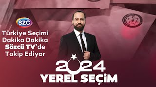 Can Coşkunla Sözcü 2024 Yerel Seçim Yayını  31 Mart İl İl İlçe İlçe Canlı Sonuçlar [upl. by Sumer]