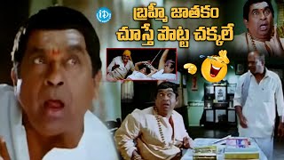 బ్రహ్మీ జాతకంచూస్తే పొట్ట చక్కలే  Bramhanandam Top Comedy Scenes  Sunil  idreamvizag [upl. by Bocyaj]