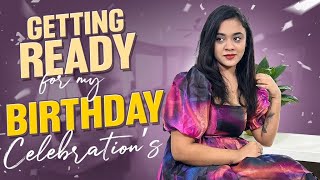 Getting ready for my birthday celebrations  Amrutha Pranay [upl. by Pattie]