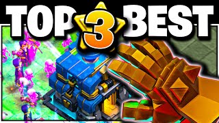 Top 3 BEST TH12 Attack Strategies with NEW Hero Equipment [upl. by Lynett]