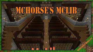 McHorse’s McLib Mod 112211121102 Download  How to install it for Minecraft PC [upl. by Katee]