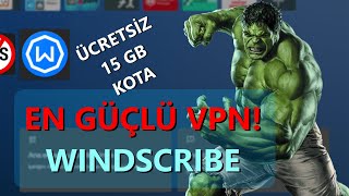 EN HIZLI VPN OLABİLİR WINDSCRIBE VPN İLE YASAKLARDAN KURTULUYORUZ ✊ [upl. by Holey]