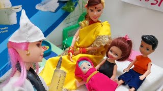 Dilli Wali Barbie Epi177Barbie Doll All Day Routine In Indian VillageBarbie Doll Bedtime Story [upl. by Selim]