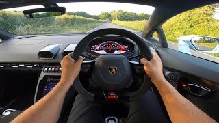 Lamborghini Huracan Evo RWD POV drive 2020 Launch Control amp Go Pro Exhaust footage [upl. by Orella]