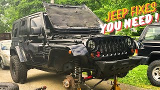 Top 4 Jeep Wrangler JK amp JKU Issues 20072018 [upl. by Hachmann]