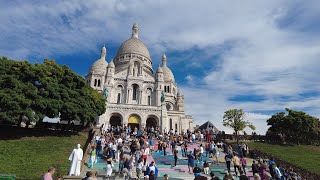 Montmartre Basilica Of The SacréCœur Paris France [upl. by Yeblehs]