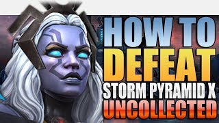 How To Defeat Storm Pyramid X  From Beyond Uncollected  Marvel Contest Of Champions [upl. by Ebenezer]