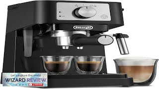 DeLonghi Stilosa Manual Espresso Machine Latte amp Cappuccino Maker 15 Bar Pump Review [upl. by Cyril316]