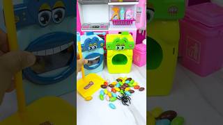 Washing Machine Cleaning Set Toys Satisfying With Unboxing ASMR Videos [upl. by Vizza460]