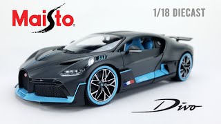 MAISTO 118 Diecast Bugatti Divo [upl. by Kimitri]