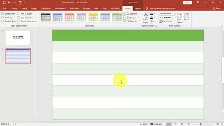 How to fit large table in PowerPoint [upl. by Yssirc45]