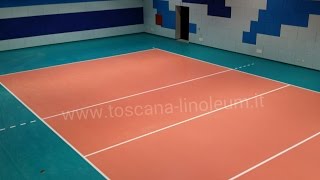 PVC Sportivo Gerfloor taraflex [upl. by Aisak913]