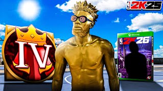 I HIT LEGEND 4 IN NBA2K25 AND UNLOCKED 1 MILLION VC  FREE COPY OF NBA2K26 ON THE ELITE COURTS [upl. by Viveca621]