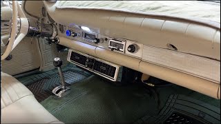 AC system under dash installation overview 1957 Ford Thunderbird [upl. by Hayden]