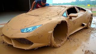 Man Builds Custom LAMBORGHINI From Scratch  Full process by haisupercar [upl. by Swart]