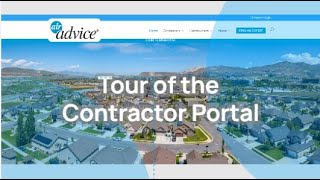 Tour of the AirAdvice Contractor Portal [upl. by Yesac]