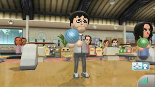 Wii U  Wii Sports Club  Online Bowling Gameplay [upl. by Anialad398]