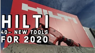 Hilti  NEW Tool Releases for 2020 [upl. by Rogergcam]