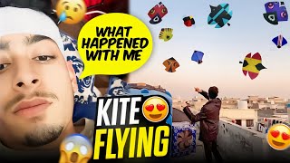 Aj to bht mazay ki kite flying ki 😍 Meray uper hamla kis nay kiya 😢  Basant Videos  Kite Videos [upl. by Theodore]