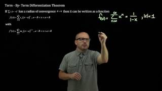 TermByTerm Differentiation Thm [upl. by Hakan]