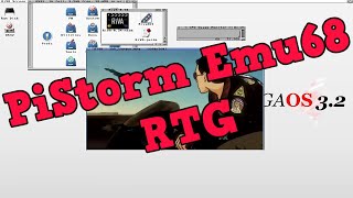 PiStorm  Emu68 RTG test  Amiga 2000 [upl. by Kyte]