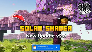 Realistic Shaders Minecraft PE 120  Render Dragon Mcpe Shaders 12072 [upl. by Pliske]