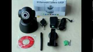 P2P IP CAMERAEASIER SET UPmp4 [upl. by Yhtomot]