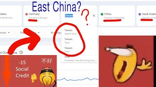 GOOGLE TRENDS UNVEILS SHOCKING TRUTH ABOUT TAIWAN [upl. by Elfont761]