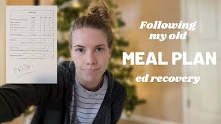 What I Ate in a Day Inpatient  ED Recovery [upl. by Sergent]