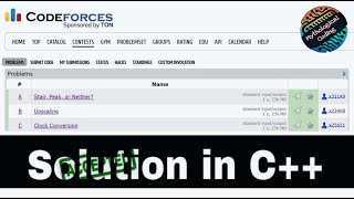 Codeforces Round 937Div 4Solution A Stair Peak or Neither B Upscaling C Clock Conversion [upl. by Eecyak725]