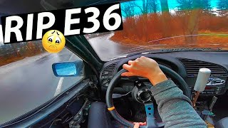 BMW E36 STREET DRIFT POV 5 [upl. by Elin596]